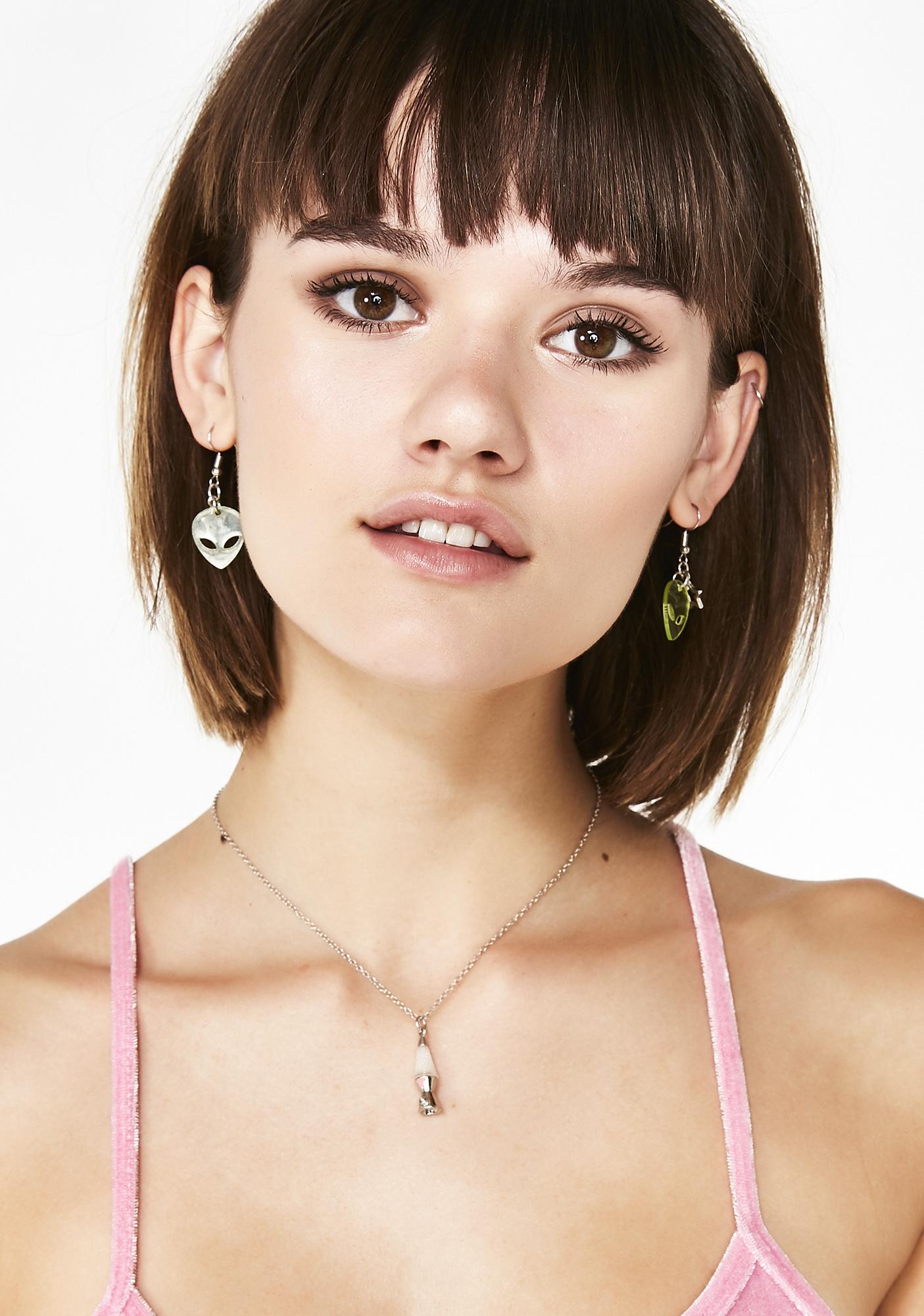 DeliasLava Lamp Charm Necklace Dolls Kill