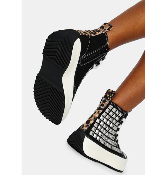 steve madden studded platforms