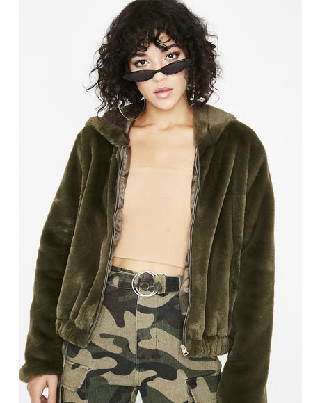 Dank Cuddle Buddy Fuzzy Jacket