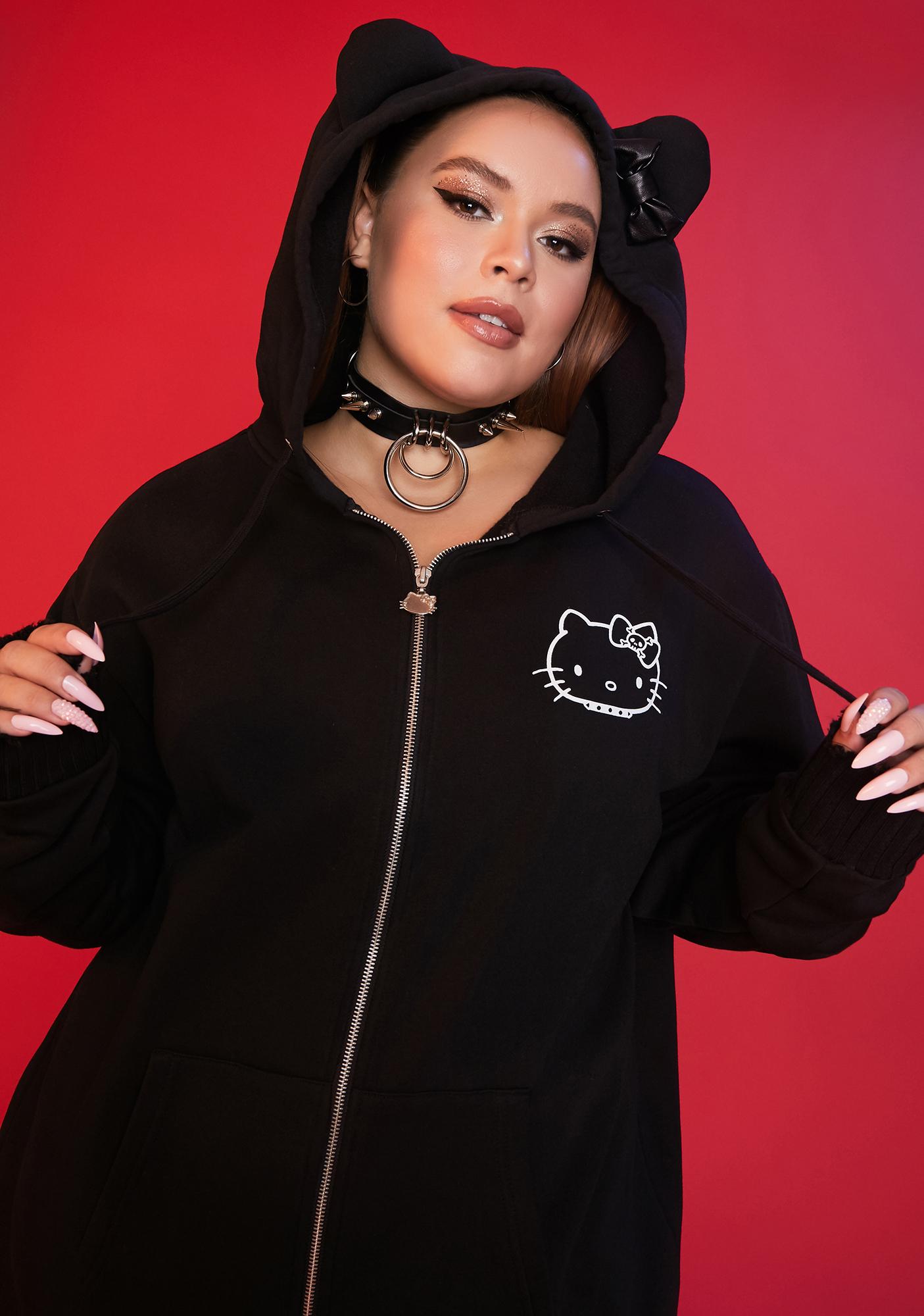 hello kitty hoodie with ears