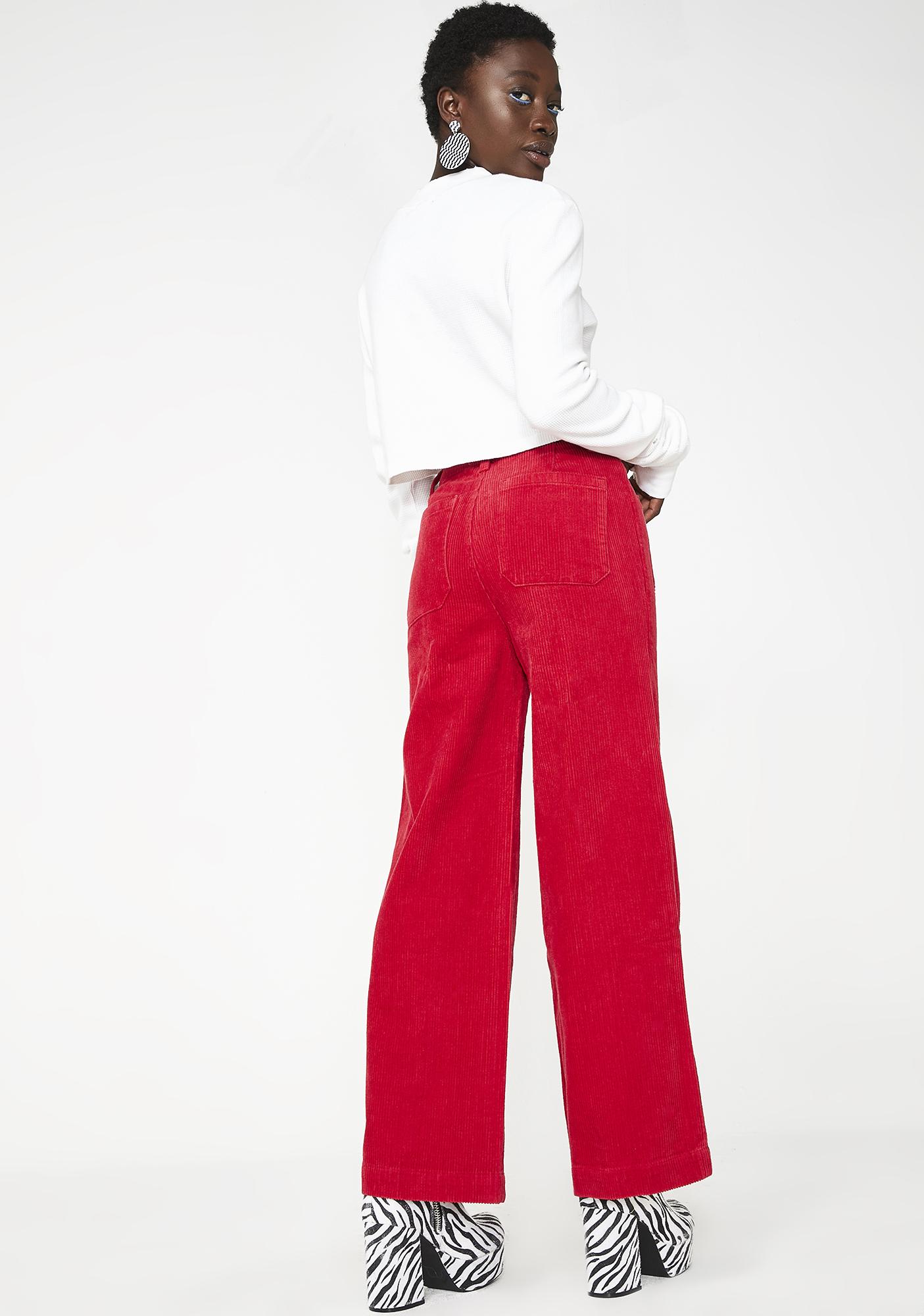 rollas cord sailor pant
