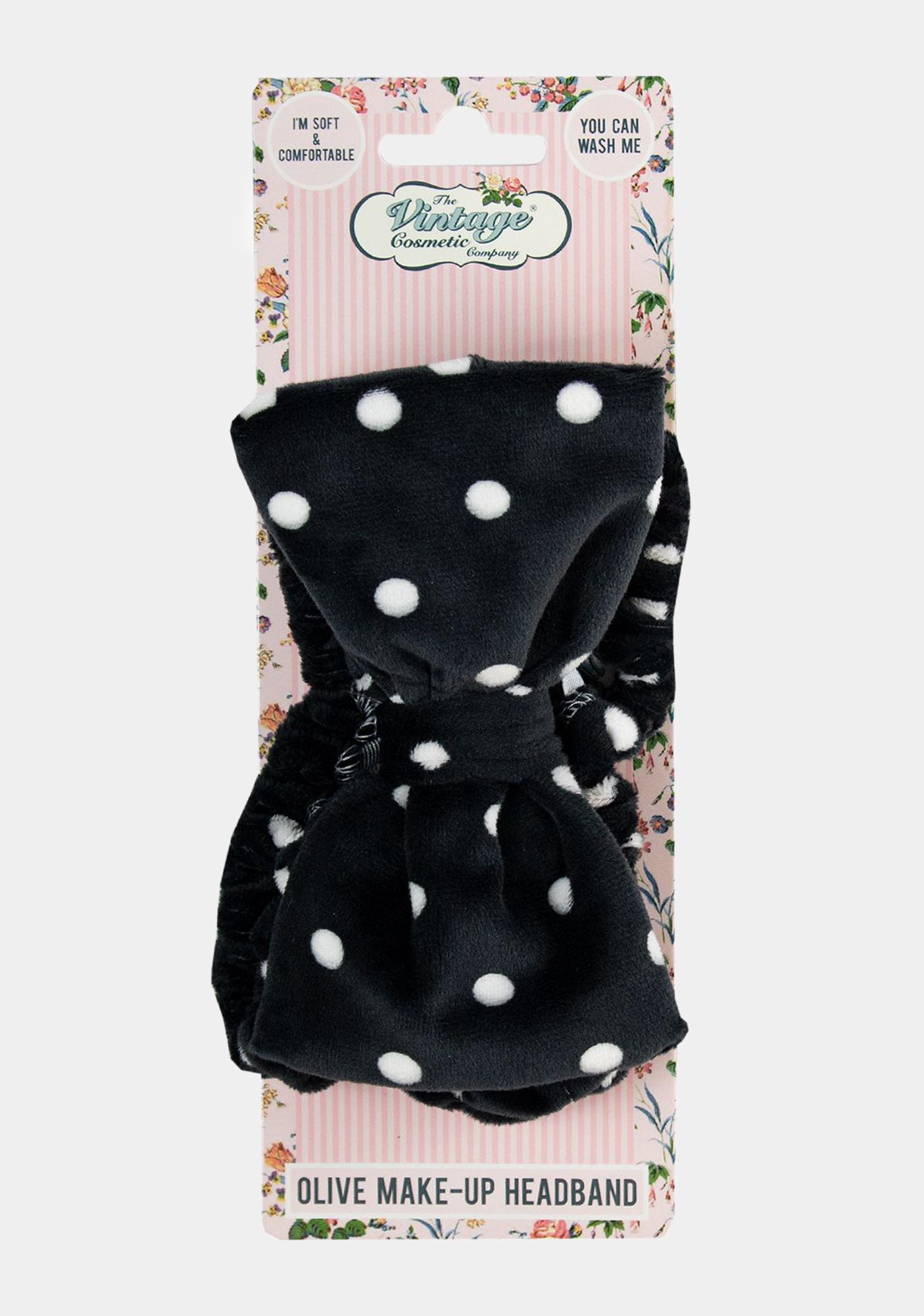 The Vintage Cosmetic Company Olive Makeup Headband Dolls Kill