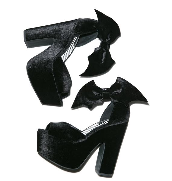 white platform heels dolls kill