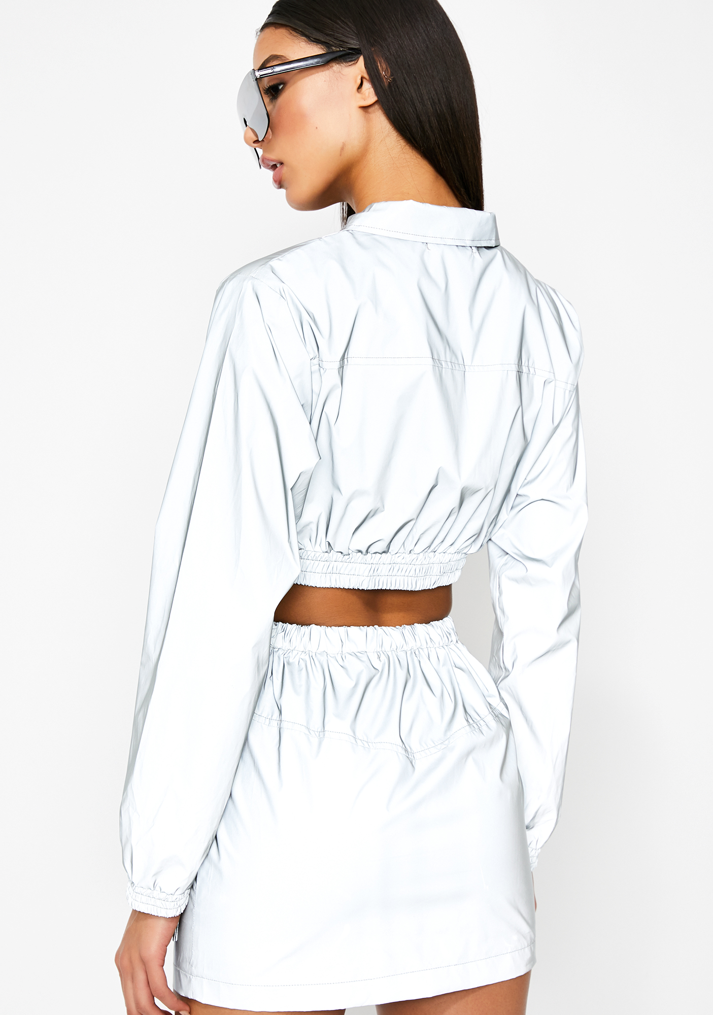 reflective jacket and skirt