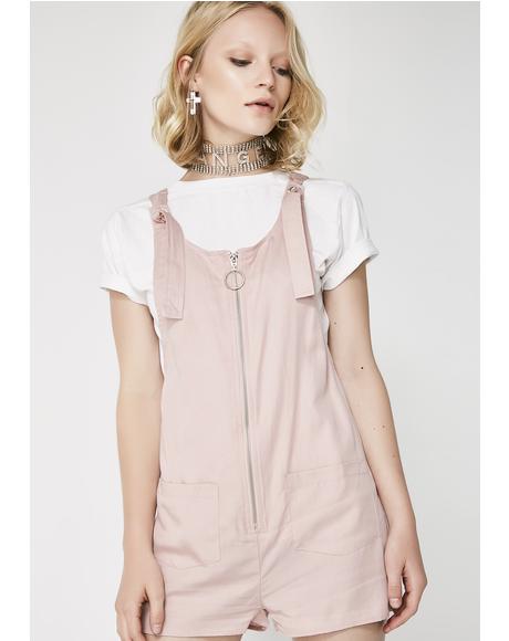 Sugar High Zip-Up Romper