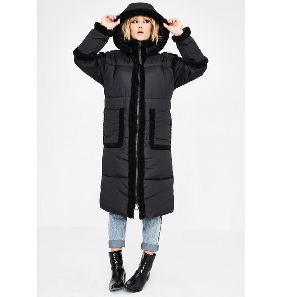 Desires KENZA - Winter coat - black 