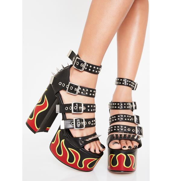 lamoda platform heels