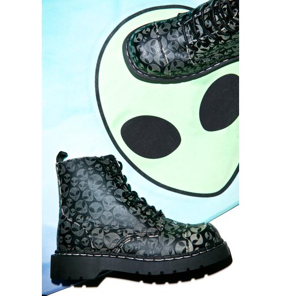 awesome glow in the dark boot