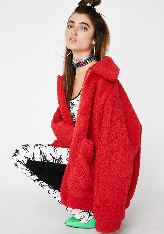 i am gia pixie coat burgundy