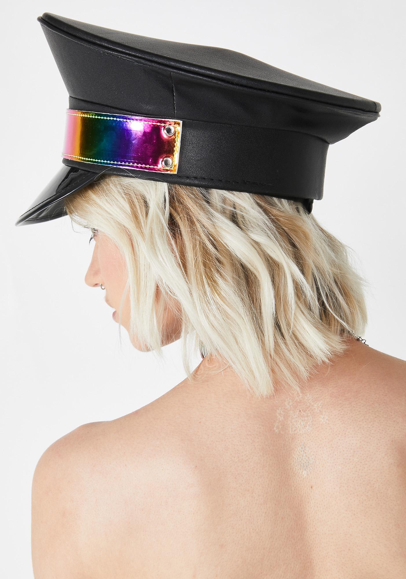 police captain hat