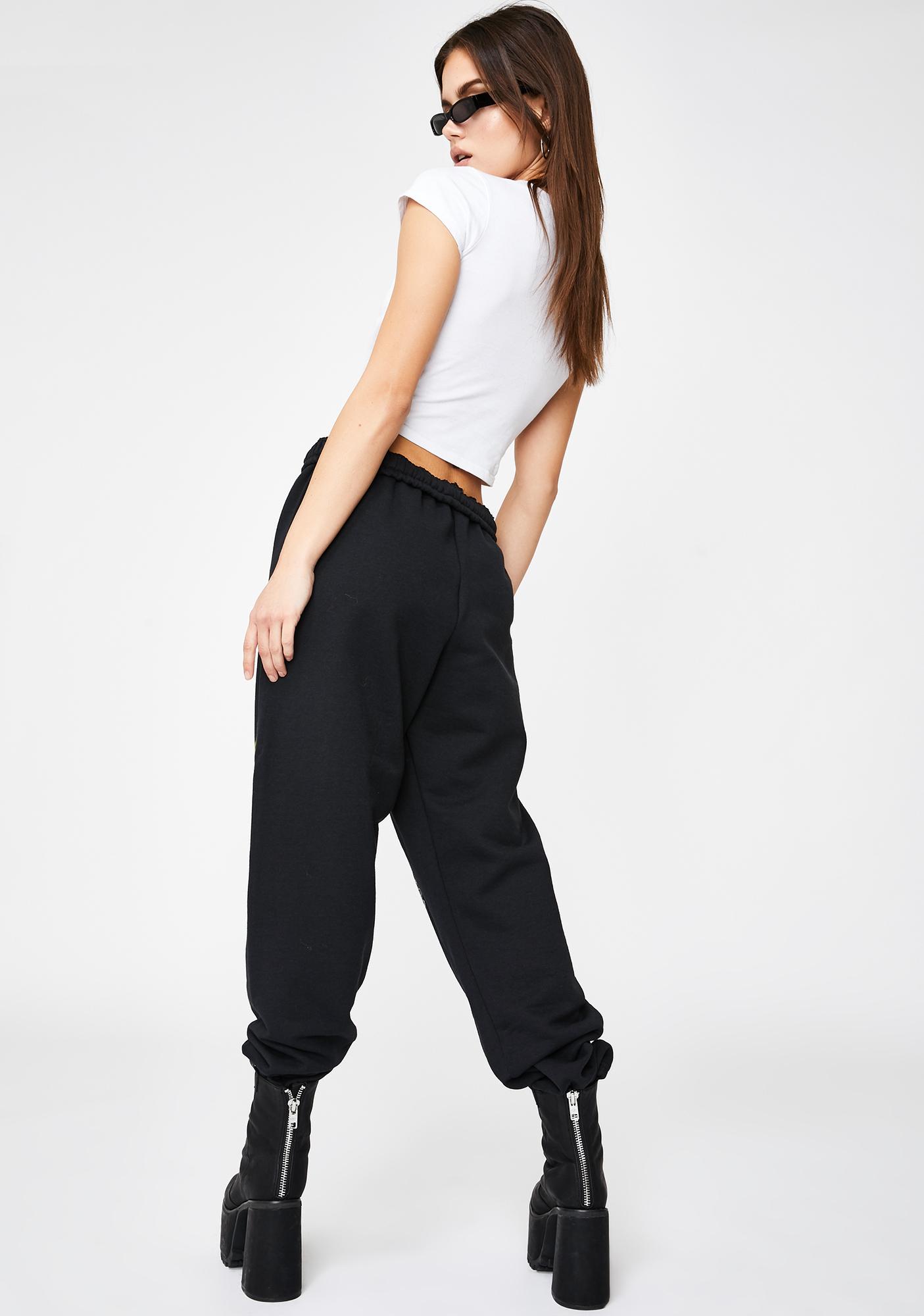 Samborghini Chain Yin Yang Sweatpants | Dolls Kill