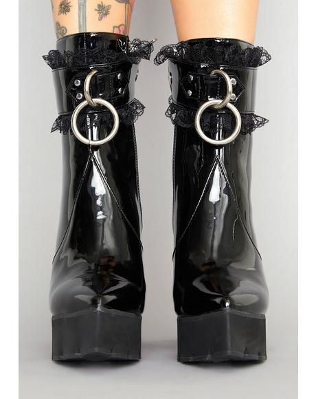 Victorian Romance Platform Boots Victorian Romance Platform Boots