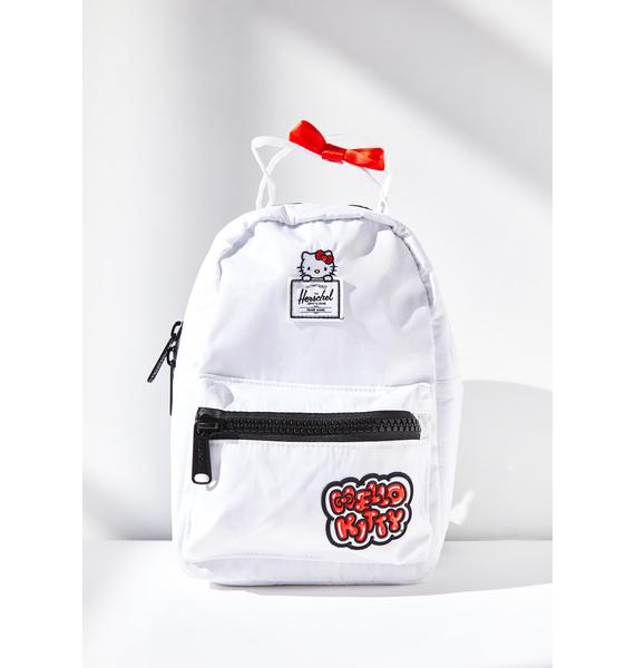 Herschel X Hello Kitty Satin Mini Backpack Dolls Kill