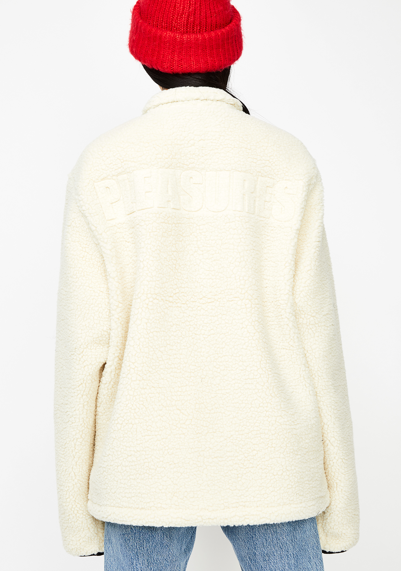 pleasures deep pile jacket