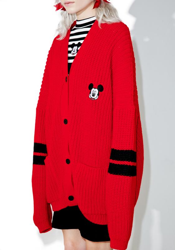 mickey mouse cardigan