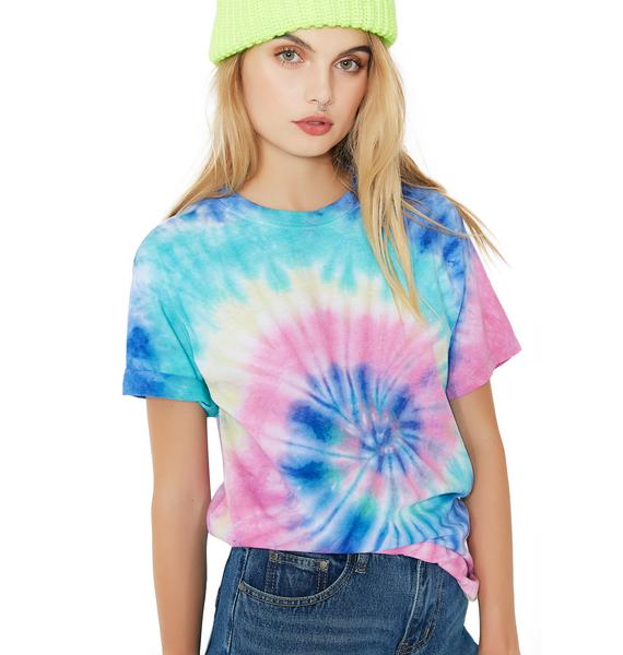 rain on me tie dye shirt