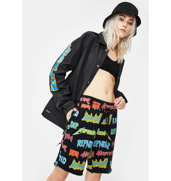 ripndip sweat shorts