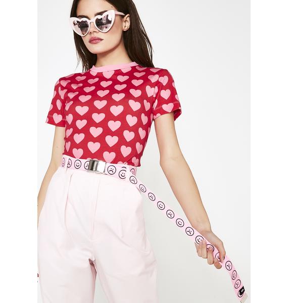lazy oaf pink pants