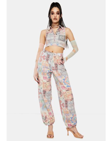 jaded london tie dye joggers