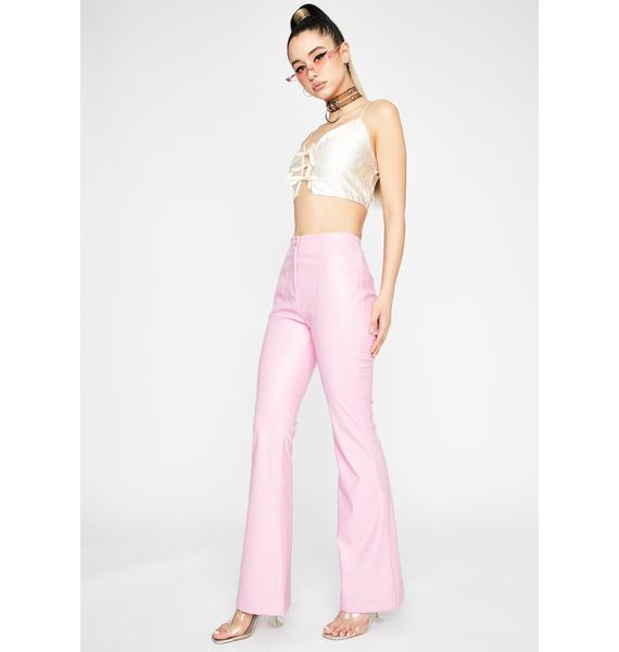 sixth june flare pants pink