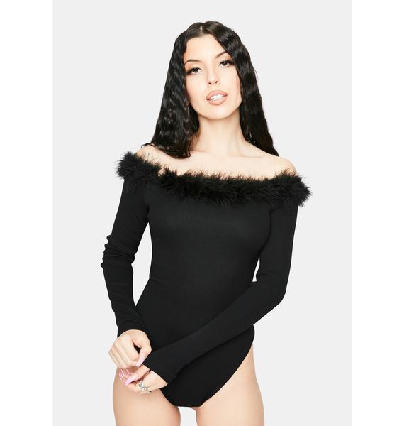 Ow Intimates Miranda Feather Bodysuit Dolls Kill 