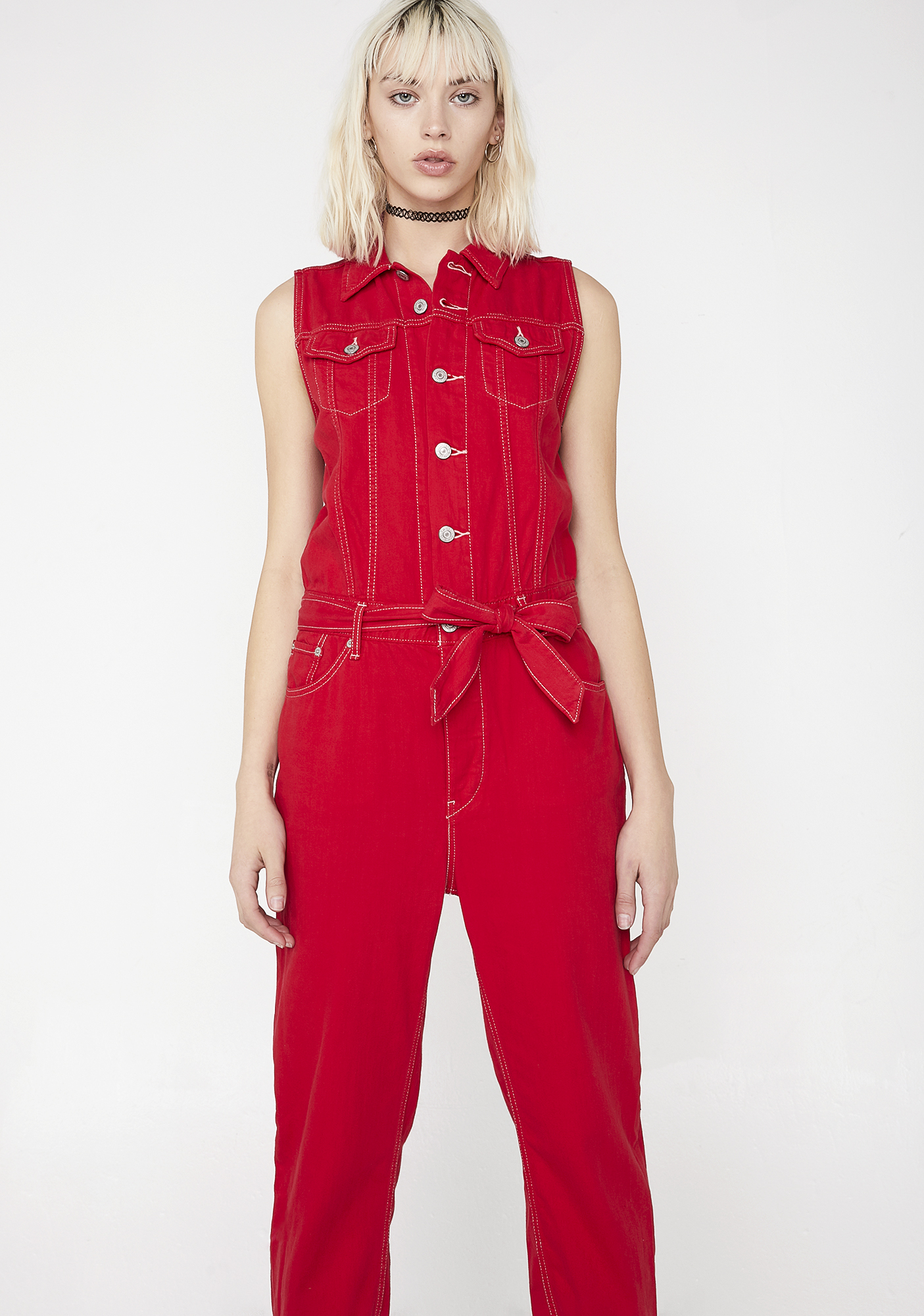 levis taper jumpsuit