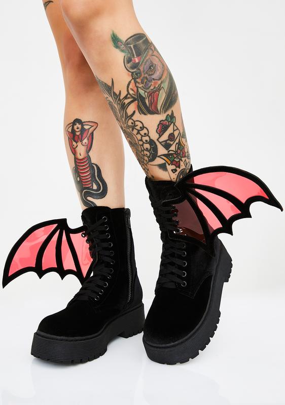 nocturnal platform boots