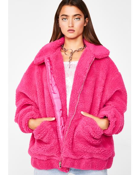 Pink Ladies Varsity Jacket | Dolls Kill