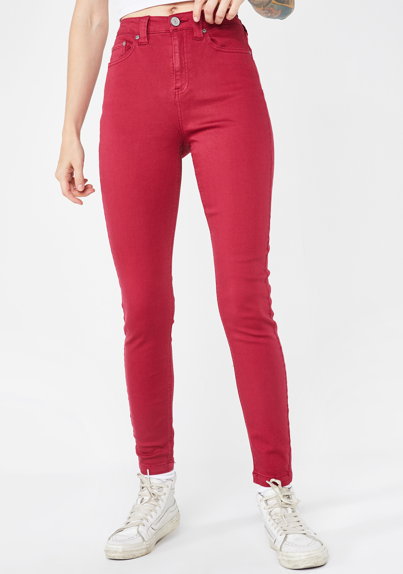 Dickies Girl Authentic Skinny Modal Pants | Dolls Kill