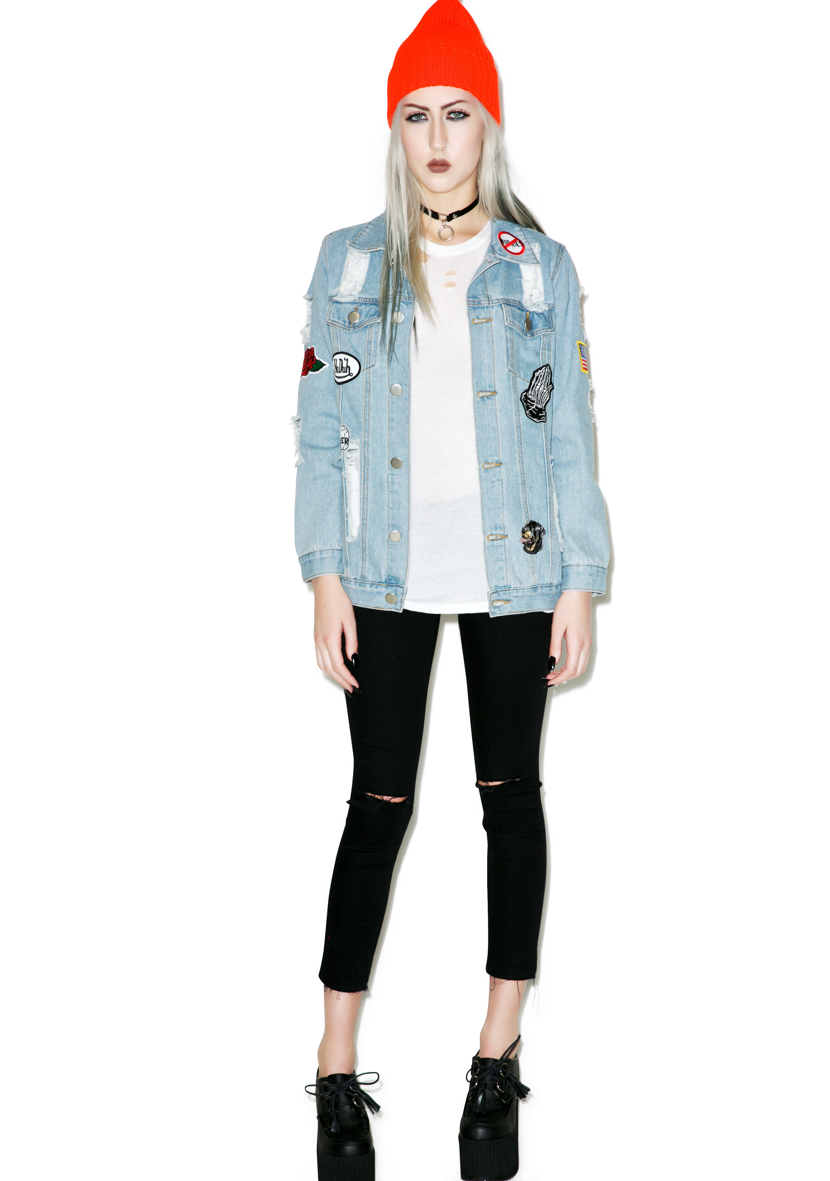 peacocks denim jacket