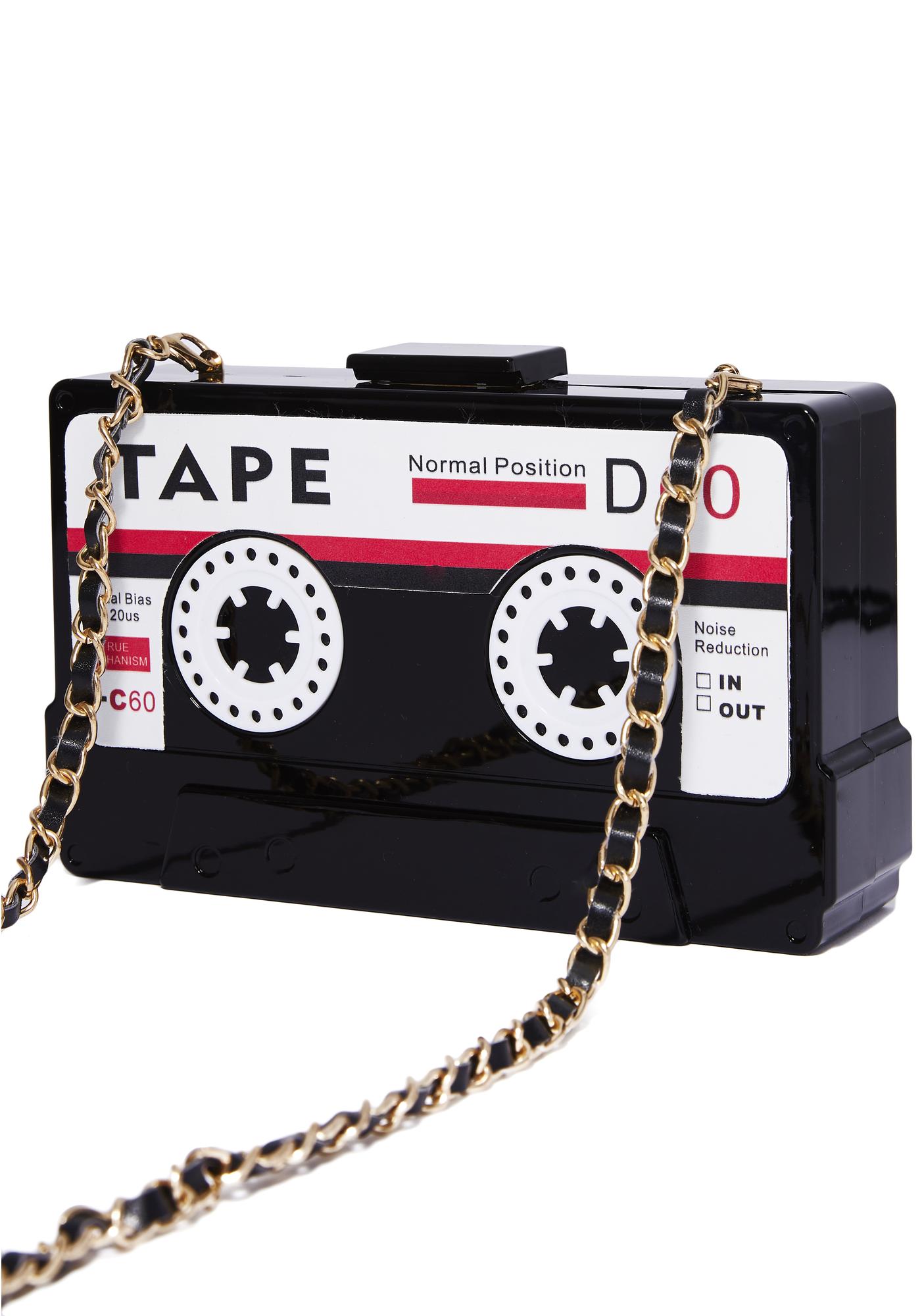 Play That Music Cassette Tape Bag Dolls Kill