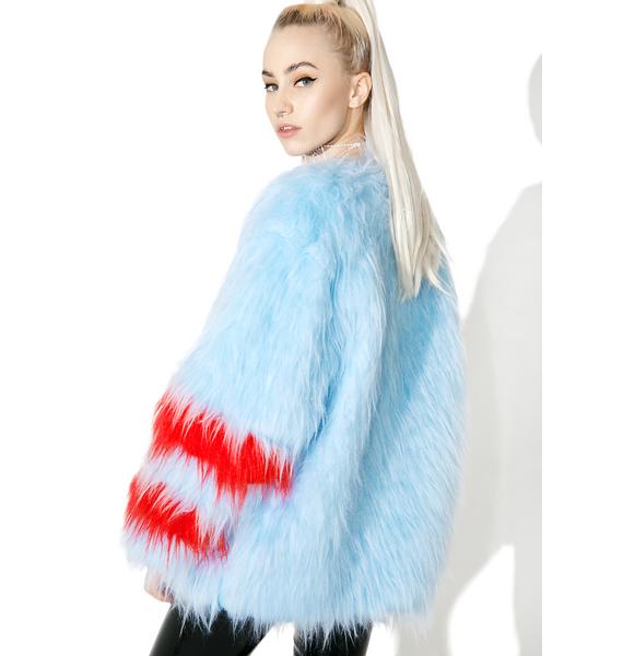 Isolated Heroes Ziggy Faux Fur Coat Dolls Kill 