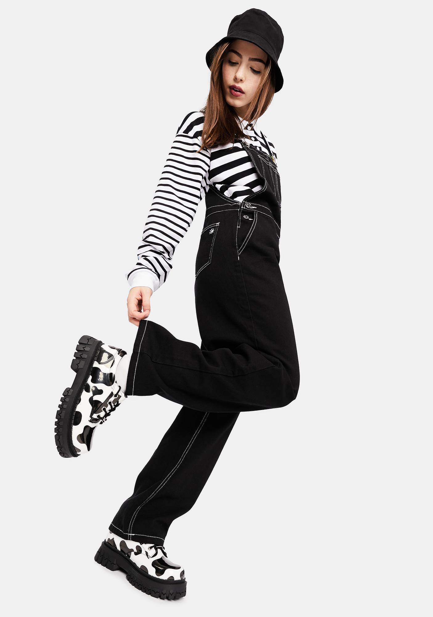 cow print platform sneakers