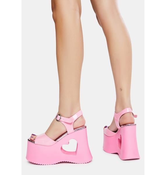 bratz platform sandals