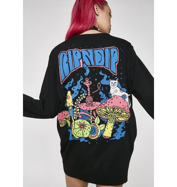 RIPNDIP Psychedelic Knit Sweater | Dolls Kill