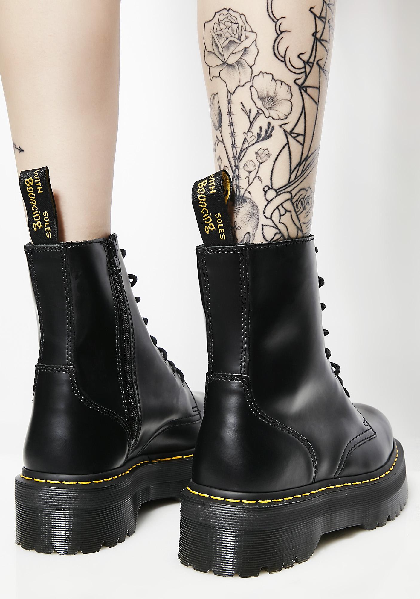 dr martens jadon chunky flatform boots