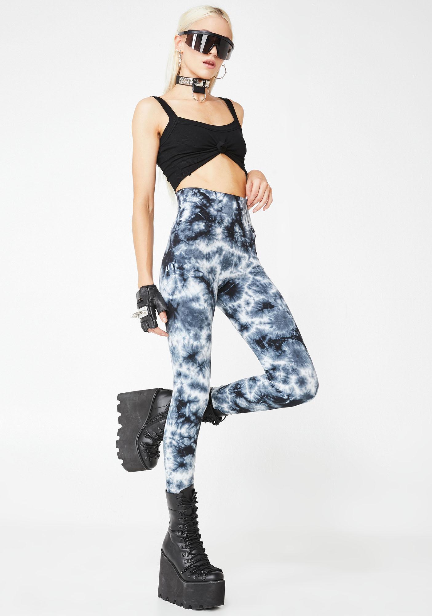 how to tie dye leggings with bleach era