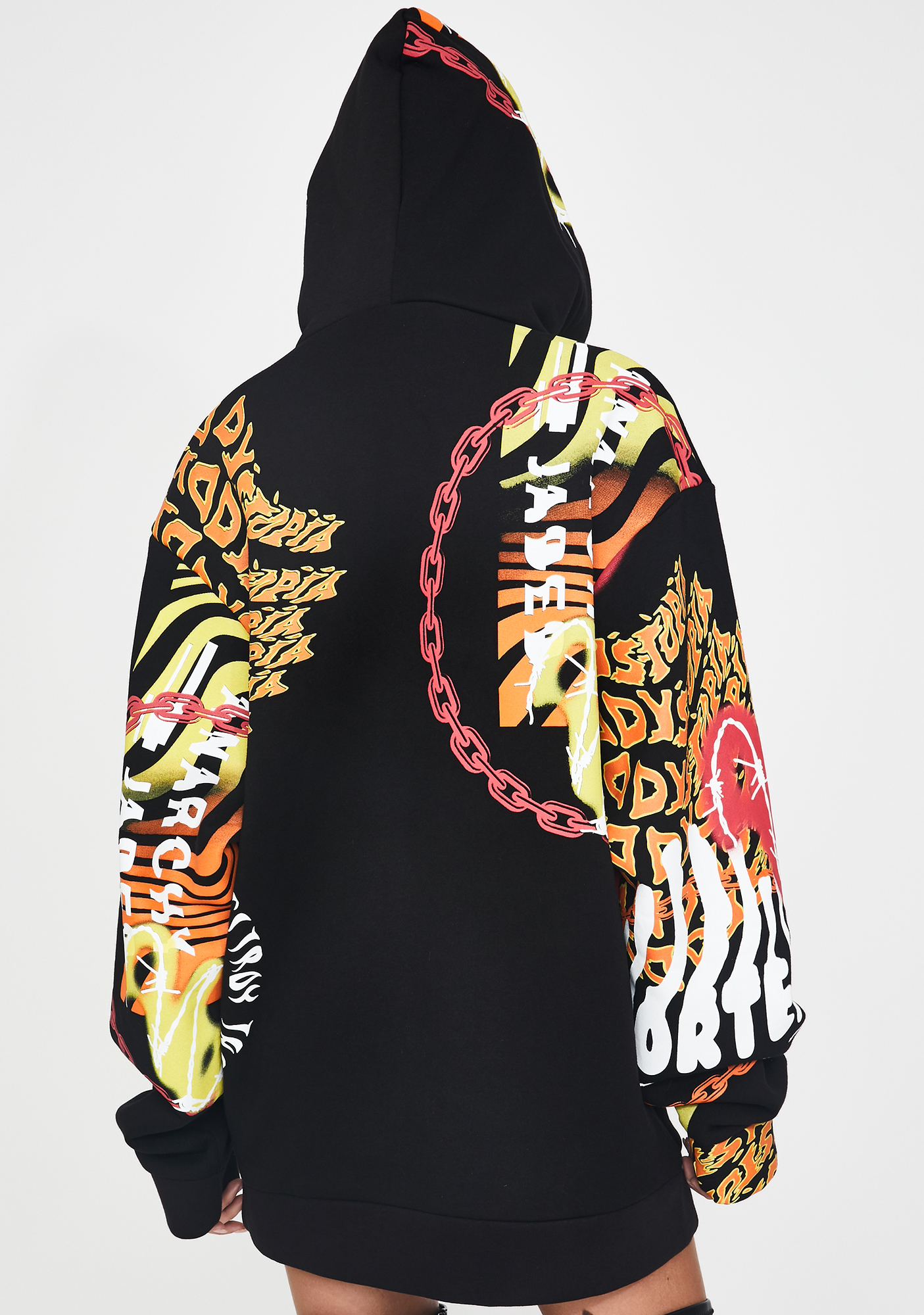 Vortex graffiti hoodie Clearance