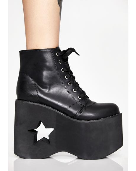 Dark Galactic Dreamer Platform Boots Dark Galactic Dreamer Platform Boots Dark Galactic Dreamer Platform Boots Dark Galactic Dreamer Platform Boots