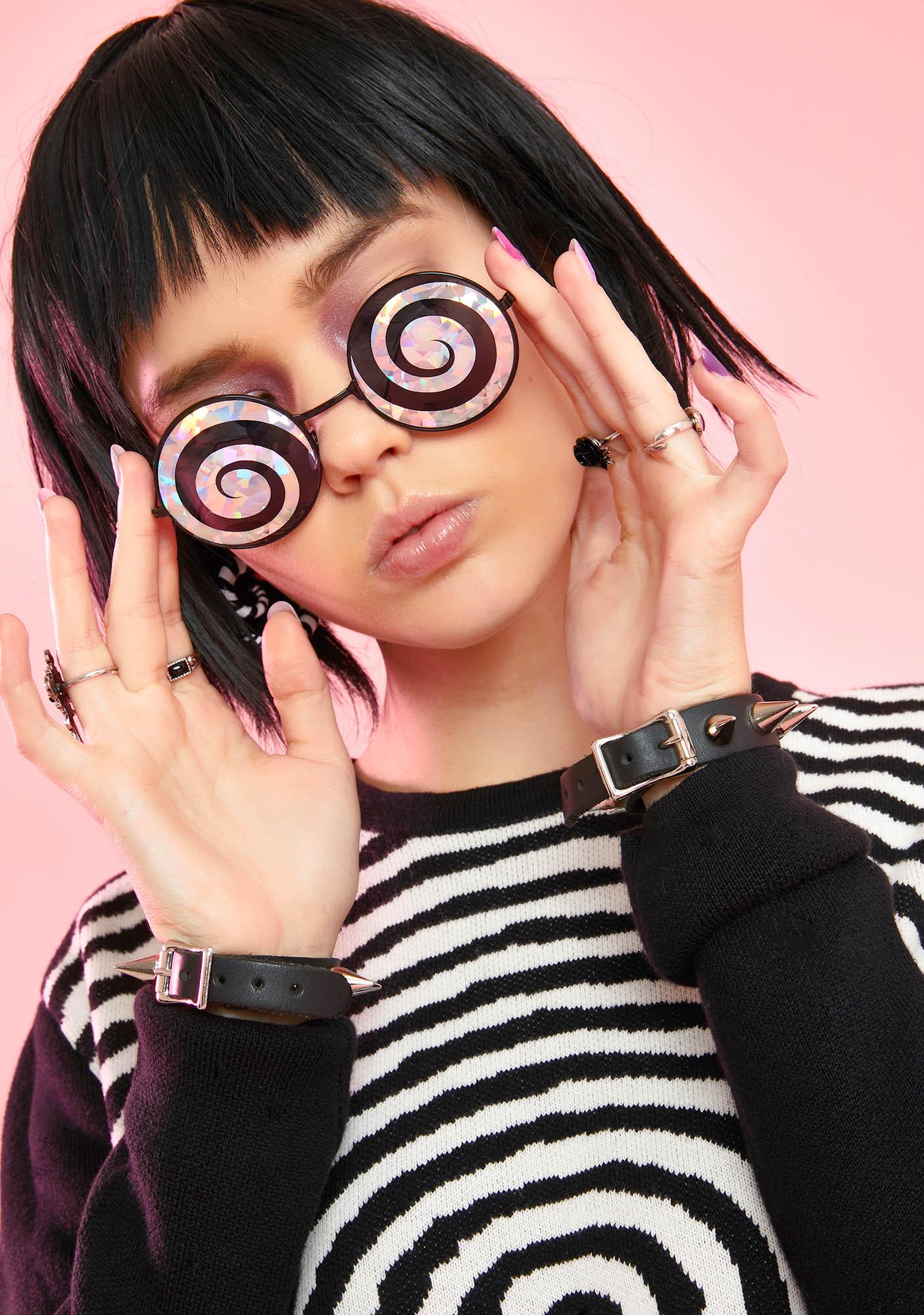 sunglasses with hologram eyes