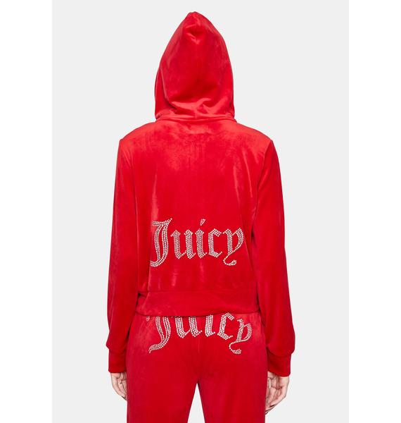 coco red hoodie