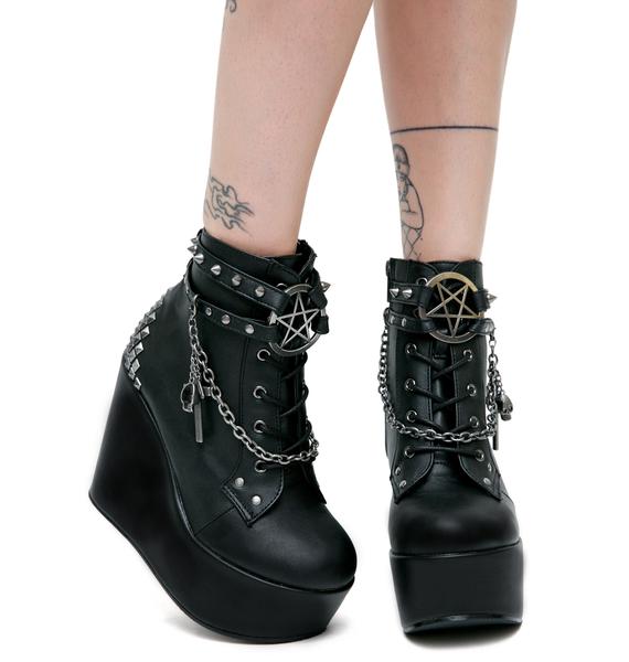 the craft studded wedge boot