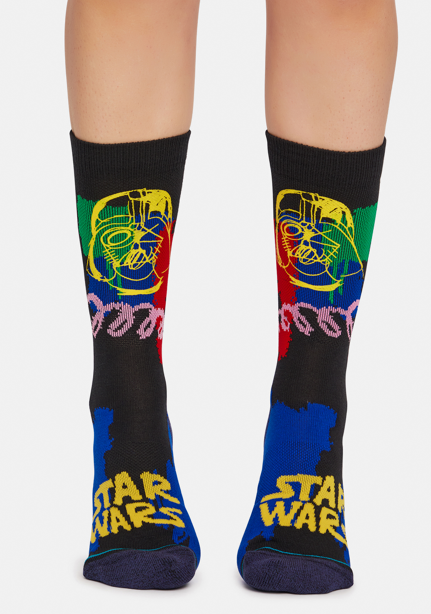 Stance Buffed Vader Crew Socks Dolls Kill