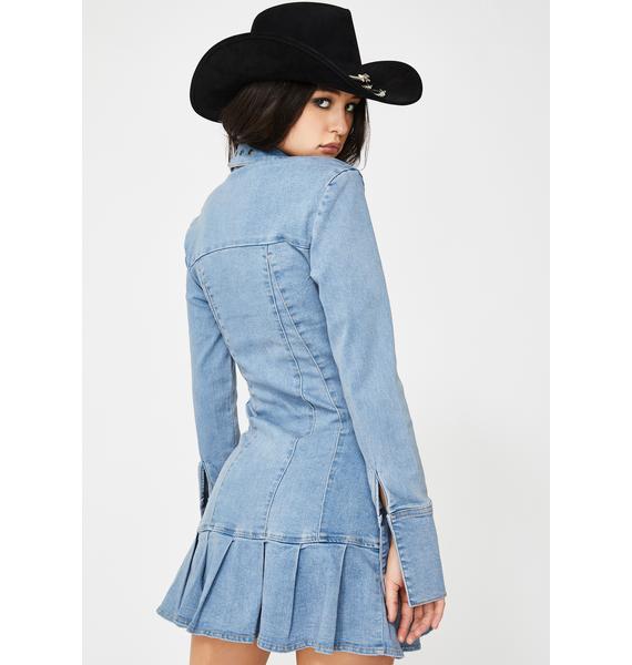 i am gia denim dress