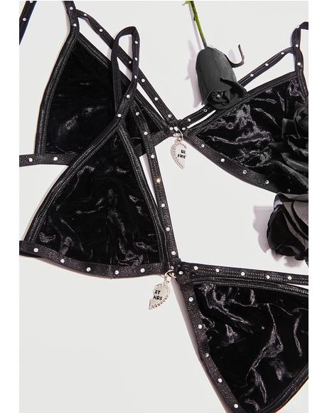 Midnight BFFs 4Ever Bra Set