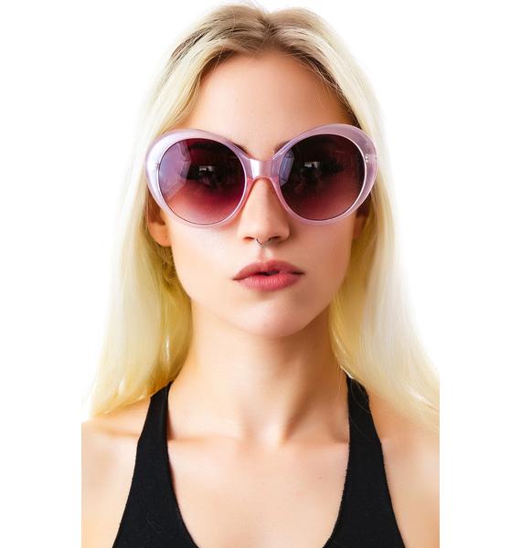 pink mink sunglasses