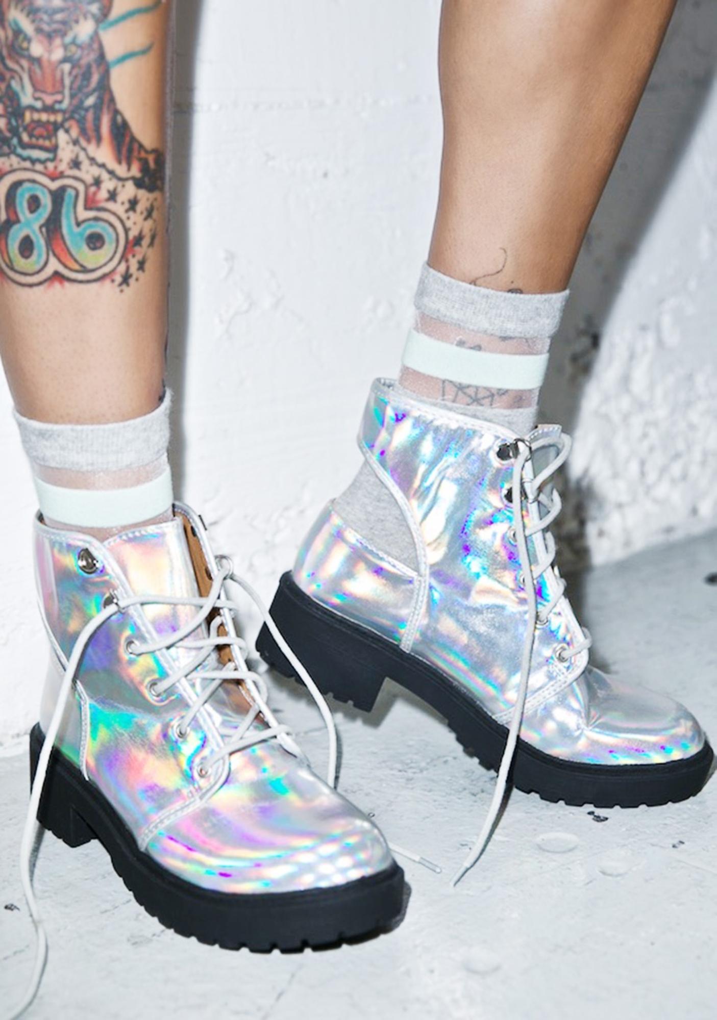 holographic booties