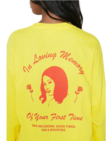 First Time Long Sleeve Tee