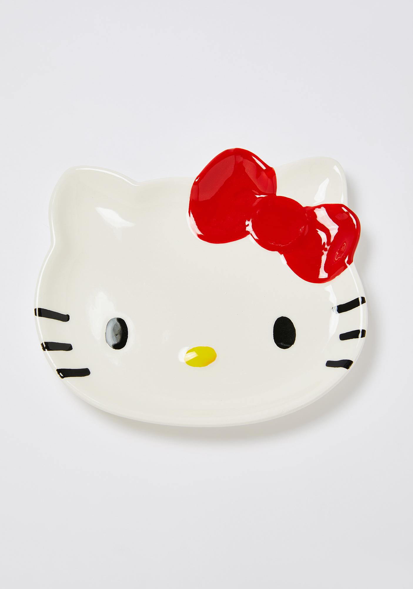 Hello Kitty Shaped Ceramic Trinket Tray Dolls Kill