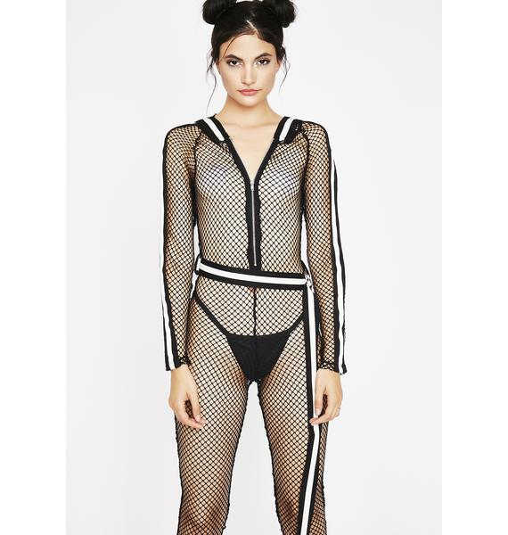 Sport fishnet natural domina